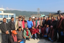 Lalitpur CCI visit team
