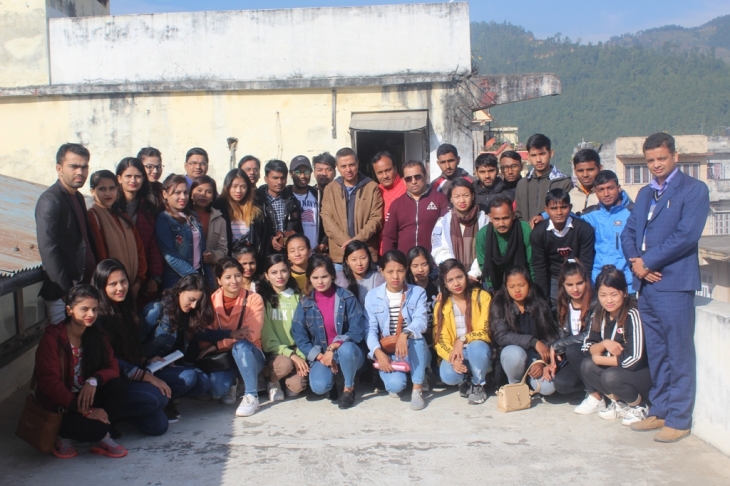 College team visit in Hetauda 2